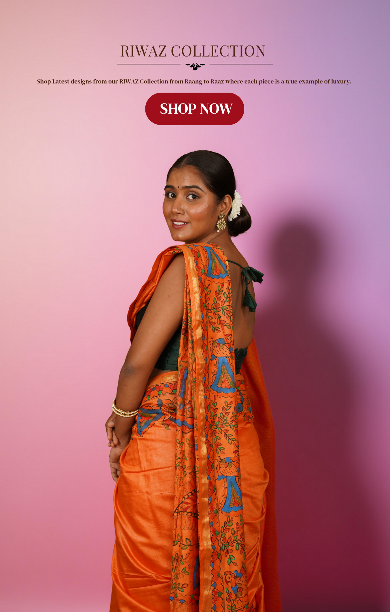 Weave Hand Mobile Banner